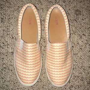 J. Crew slip on sneakers